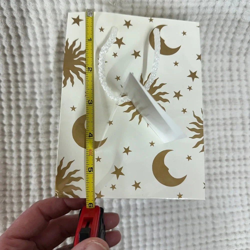 ©1996 90s VTG Jeanmarie Creations, Inc. Small Gift Bag celestial Sun moon stars